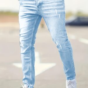 بنطلون جينز سليم فيت: أناقتك العصرية وراحتك المتجددة