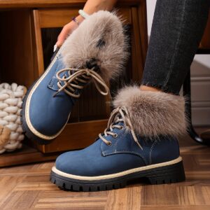 أناقة الشتاء الدافئة: حذاء الكاحل العصري لكل مناسبة!