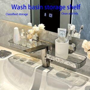 رف الحمام العصري: أناقة وتنظيم بلا حفر!