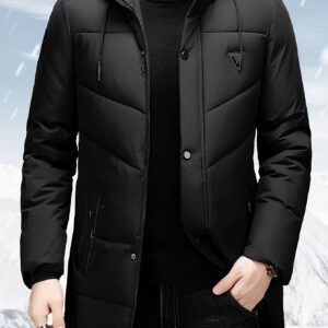 معطف الشتاء الرجالي الفاخر: دفء لا مثيل له وأناقة عصرية