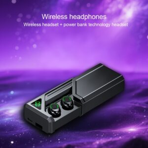 انزلاق نحو النقاء الصوتي: سماعات لاسلكية بقوة بنك الطاقة المتنقل!