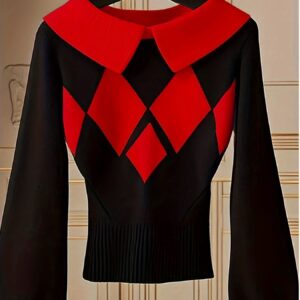 تألقي هذا الشتاء: سترة نسائية أنيقة وعصرية بتصميم انسيابي فاخر