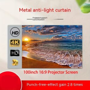 شاشة العرض المتنقلة: وضوح 4K سينمائي لا مثيل له في أي مكان!