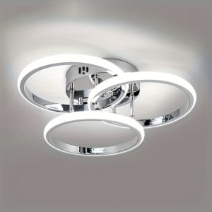 أشعل أناقة منزلك: إضاءة السقف LED الدائرية بثلاثة ألوان ساحرة