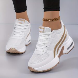 راحة وأناقة في كل خطوة: حذاء الكاجوال والرياضة النسائي العصري