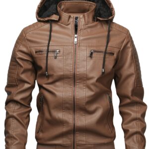 جاكيت الراكب الجلدي الأنيق: قمة الفخامة والراحة لرجولتك الجريئة!