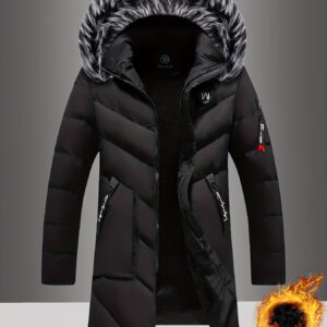 جاكيت الشتاء الرجالي الفاخر: دفء مطلق وأناقة عصرية لكل مغامراتك