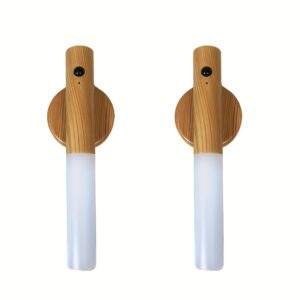 أنر دربك بذكاء: مصابيح الحركة اللاسلكية الذكية (قطعتان)