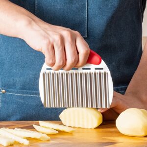 مُبدع التقطيع المموج: أطباقك بشكل احترافي!