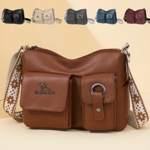 حقيبة كتف نسائية عتيقة من 淘乐兔: أناقة بوهيمية عصرية لكل يوم