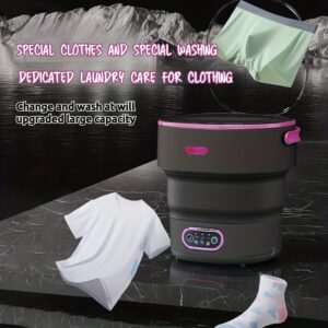 غسالة صغيرة قابلة للطي: نظافة فورية، مساحة أقل!