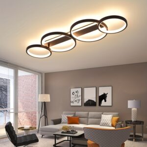 لمسة من الفخامة العصرية: مصباح السقف LED الدائري