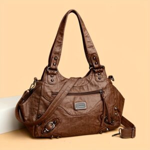 حقيبة توت نسائية Y2K: أناقة عتيقة بلمسة بانك وتفاصيل براقة