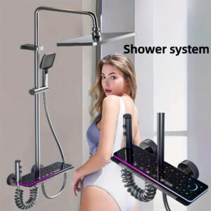 نظام الدش الذكي: رفاهية عصرية وطاقة متجددة لحمامك