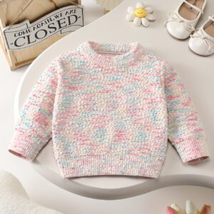 ألوان الفرح الدافئة: بلوزة الباستيل الناعمة لصغيرتك