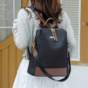 حقيبة الظهر النسائية الأنيقة: سعة واسعة، حماية متقدمة ضد السرقة، وتصميم عصري لكل مغامراتك