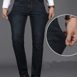 جينز الشتاء الرجالي الفاخر: دفء وأناقة لكل مناسبة.