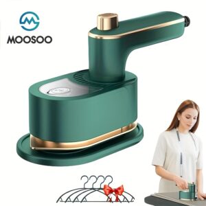 MOOSOO: الأناقة بين يديك - مكواة البخار المدمجة والمتنقلة!