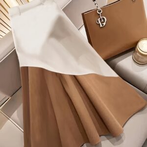 تنورة أومبري نسائية أنيقة: أناقة عصرية لا تتأثر بالمواسم