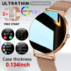 ساعة COIUSOR الذكية: شاشة AMOLED HD، مكالمات لاسلكية 5.3، وتتبع رياضي احترافي.