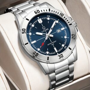 رفيقك الزمني المثالي: ساعة رجالية تجمع بين الأناقة والأداء الفائق