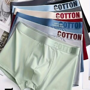 راحة لا تُضاهى، أناقة متجددة: بوكسرات رجالية 5 قطع