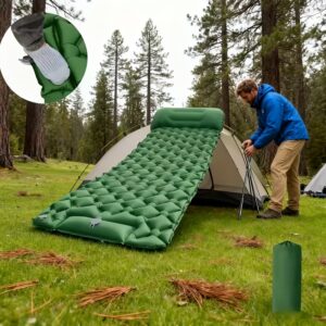 مفرش الهواء السميك: واحتك الخاصة في قلب الطبيعة