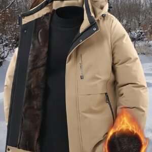 جاكيت الشتاء الرجالي الفاخر: دفء لا يُضاهى، أناقة لا حدود لها!