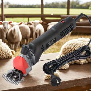 قص احترافي بامتياز: مقصات كهربائية قوية بـ6 سرعات للمواشي!