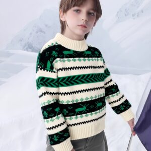 دفء الشتاء ومرح المغامرات: سترة الغزلان المحبوكة لأبطالك الصغار!