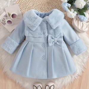 دفء وأناقة لا مثيل لها لصغيرتك في الشتاء!