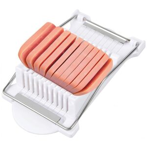 مبتكر الشرائح المثالية: قطاعة الطعام اليدوية الفولاذية!