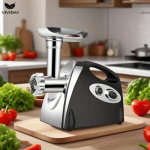 VIVIDAY: قوة مطبخك الجديدة! مطحنة كهربائية متعددة الاستخدامات.