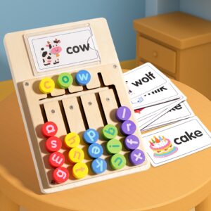 لوح الحروف والكلمات السحري: مفتاح طفلك لعالم الإنجليزية!