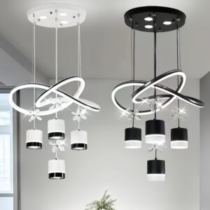 تألق منزلك: ثريا الكريستال العصرية الفاخرة