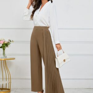 أناقة لا مثيل لها: بنطال نسائي فضفاض بسحاب بتصميم مستوحى من الذوق الشرقي