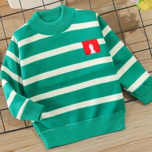 سويتر الأولاد المخطط: دفء، أناقة، ومرح بلا حدود!