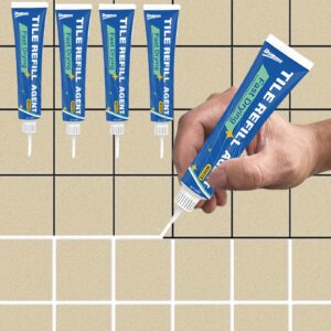 وداعًا للبلاط الباهت: مجدد فواصل البلاط الأبيض، سحر النظافة والجمال لمنزلك!