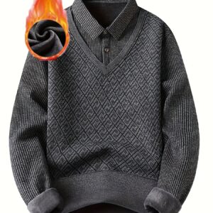 أناقة الدفء: قميص الطبقتين المبتكر لإطلالة شتوية عصرية