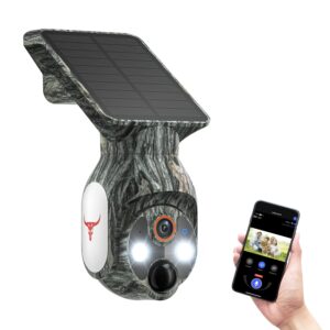 حارس منزلك الذكي: كاميرا المراقبة اللاسلكية بالطاقة الشمسية والرؤية الملونة 1080P!