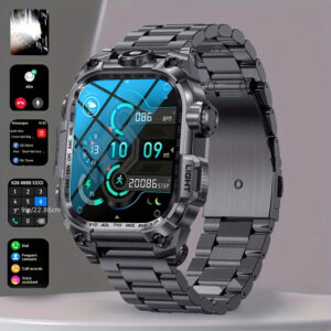 قوتك في معصمك: ساعة رياضية ذكية بشاشة عملاقة وبطارية تدوم طويلاً!