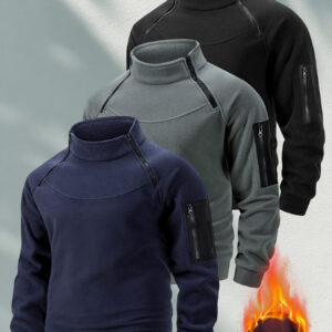 جاهز لكل مغامرة: طقم الهودي الرجالي الشامل 3 قطع للدفء والأداء!