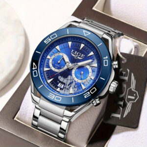 ساعة الفخامة الرجالية: أناقة، دقة، ووظائف لا تُحصى.