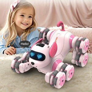 كلب الروبوت الذكي: رفيق طفلك المثالي للمرح والتعلم والتفاعل!