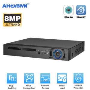 أمان متكامل، رؤية فائقة: نظام المراقبة الذكي 8MP POE