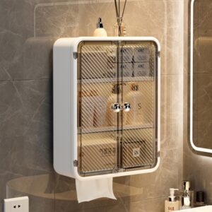 المنظم الذكي: رف جداري متعدد الاستخدامات لمساحة أنيقة ومنظمة!