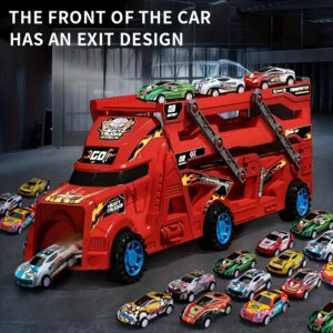 انطلق نحو المرح: شاحنة التحولات الكبرى وموكب الأبطال الصغار!