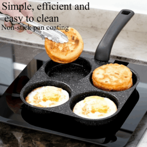 مقلاة الإفطار المتعددة 4 في 1: اتقان كل وجبة بسهولة!