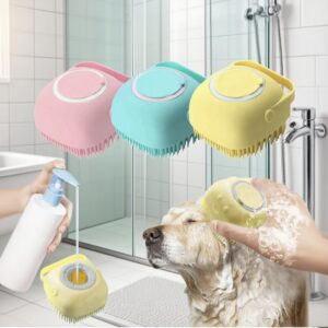 فرشاة الاستحمام المثالية: رفاهية ونظافة لحيوانك الأليف!