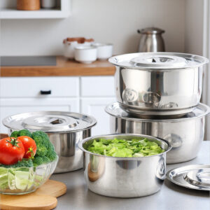 ارفع مستوى مطبخك: طقم قدور الستانلس ستيل المتكامل